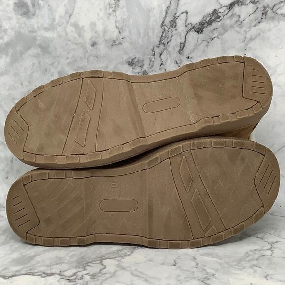 Makalu Sz 10 Chestnut Kora Ankle Winter Snow Boots Faux Fur Lined Lace Up OS13-7 - Picture 5 of 7